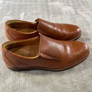 Samuel Hubbard Frequent Traveler Slip On Loafers Mens 13 Brown Leather‎ Comfort